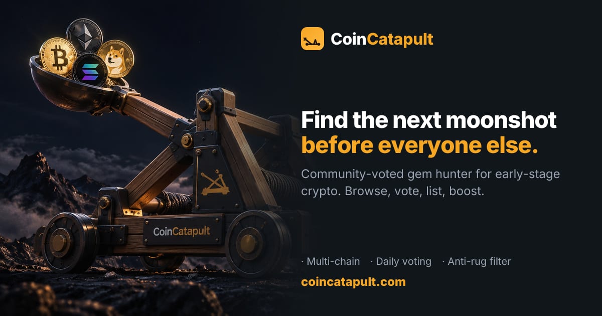 New coin listings — page 2 · CoinCatapult